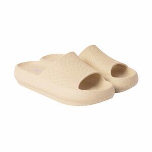 32 Degrees Unisex Cushion Slide   Tan